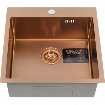 картинка Кухонная мойка Melana D5050HC PROFLINE бронза 